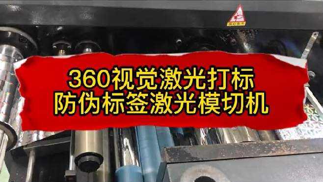 案例8：防伪丝印视觉激光